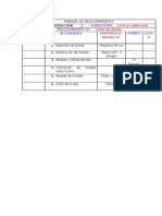 Rutina Descriptiva - CORTE