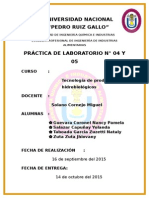 Practica de Laboratorio #4 Hidro