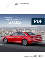 Audi Third Quarter Report 2015 English