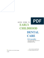 Early Childhood: Dental Care