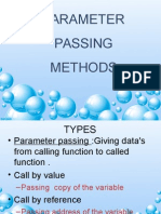 Parameter Passing