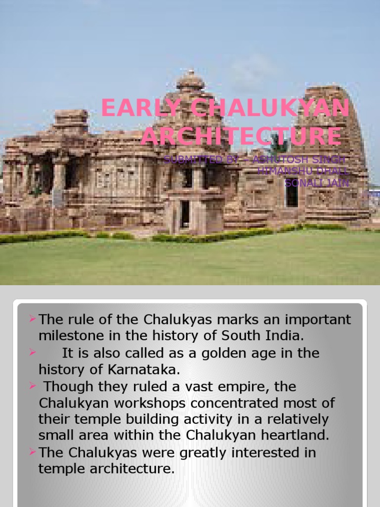 Early Chalukyan Temple Architecture | PDF | Indian Religions | Jainism