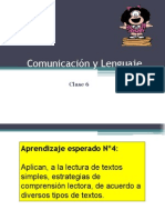 Comunicación y Lenguaje - Clase 6