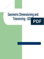 Geomtric Dimesnioning and Tolerancign - Gd t
