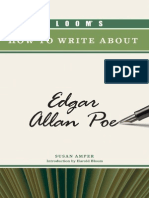 Blooms How To Write About Edgar Allan Poe PDF