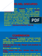 COHERENCIA Y ÓRDENES DISCURSIVOS - Pptcoherencia y Órdenes Discursivos