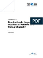 The Domination of Negros Occidental by The Wealthy Landlords - The Variants of Ruling Oligarchy