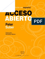 Peter  Suber Acceso Abierto Español