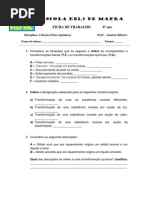 Equações de Palavras e Escala de PH