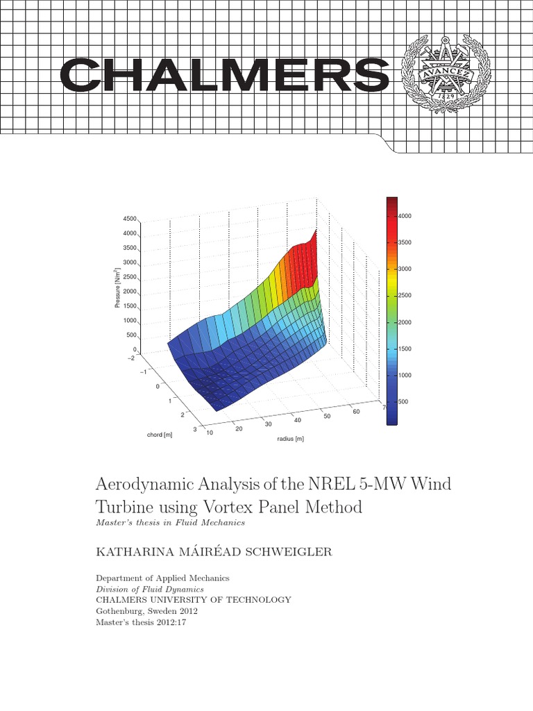 VPM Analysis of NREL 5-MW Turbine | PDF | Lift (Force) | Vortices