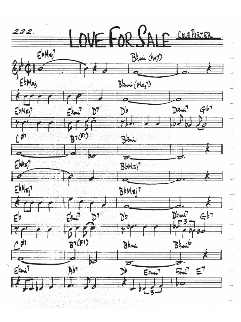 Love For Sale Pdf