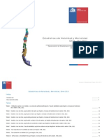 Anuario de Estadísticas Vitales 2011 (1)