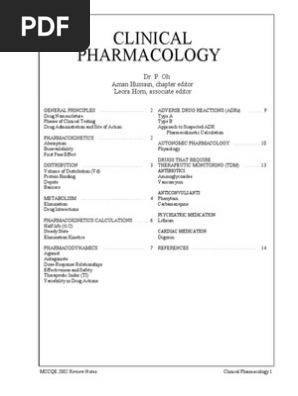 Pharmacology