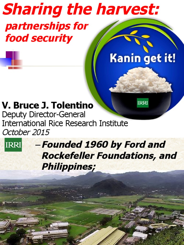 Sharing The Harvest: Partnerships For Food Security | PDF ...