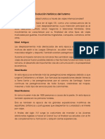 Evolución Histórica Del Turismo PDF