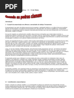 5 - Quando as Pedras Clamam