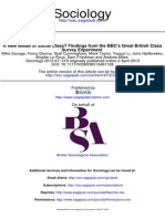 Savage Et Al. - 2013 - A New Model of Social Class Findings From The BBC S Great British Class Survey Experiment