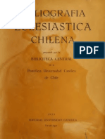 Bibliografía Eclesiástica Chilena