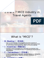 MICE in Travel Agents