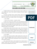 Produção Textual Texto O Caboclo Combinado Com Exercícios PROFESSOR