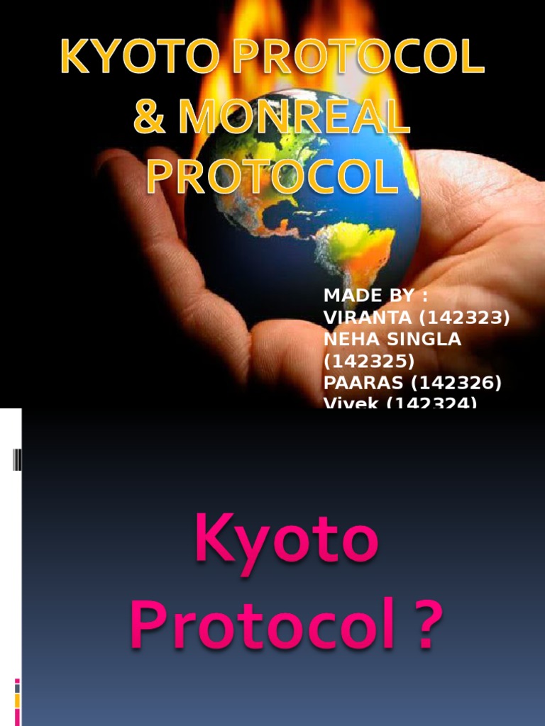 Kyoto Montreal | PDF | Kyoto Protocol | Chlorofluorocarbon