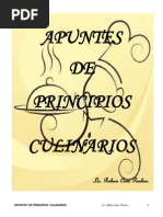 Apuntes Principios Culinarios 2014