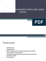 Analysis of Composite Shaft