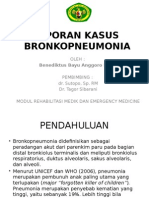 LAPORAN KASUS Bronkopneumonia