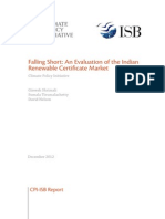 Falling Short An Evaluation of The Indian Renewable Certificate Market