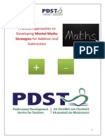 Mental Maths Workshop HB Add & Sub