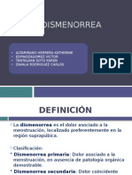 Dismenorrea