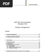 SAP S/4HANA QM Configuration Guide | PDF | Sampling (Statistics ...
