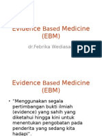 Pengenalan Kepada Evidence Based Medicine