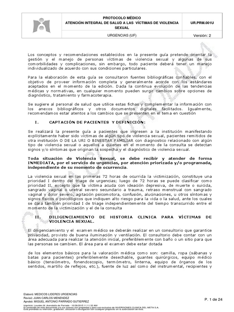 5 - Atención Integral de Salud A Las Víctimas de Violencia | PDF