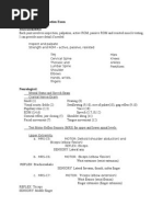 System Exams - Promotion Exam Musculoskeletal