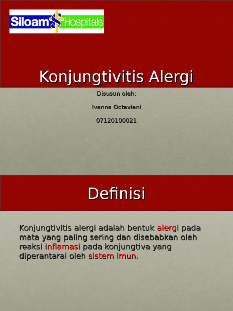 Konjungtivitis Alergi PDF