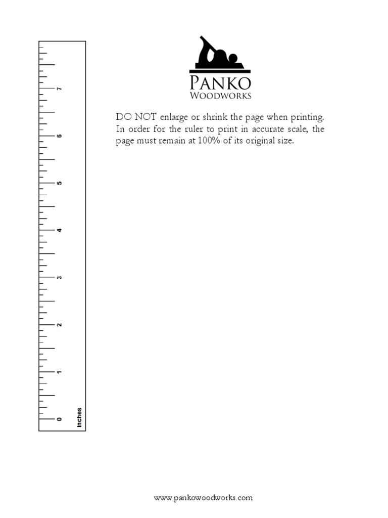 Printing Guidelines for Accurate Scale | PDF