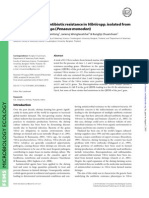 Characterization of antibiotic resistance in Vibrio spp. from farmed marine shrimps