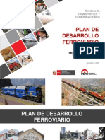 Proyecto de Plan de Desarrollo Ferroviario (Perú, Nov 2015)