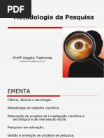 Aula 1 Metodologia Da Pesquisa