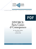 Divorce Factors Consequences