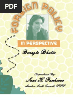 Download Foreign Policy in Perspective Benazir Bhutto by Sani Panhwar SN28835910 doc pdf