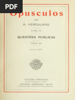 HERCULANO, Alexandre - Opusculos 04