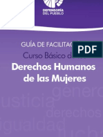 Curso Básico de los Derechos Humanos de las Mujeres