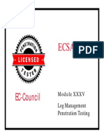 LPTv4 Module 35 Log Management Penetration Testing