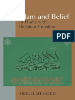 Download Islam and Belief At Home with Religious Freedom by Center for Islam and Religious Freedom wwwIslamAndRForg SN288370530 doc pdf