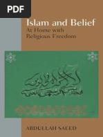 Download Islam and Belief At Home with Religious Freedom by Center for Islam and Religious Freedom wwwIslamAndRForg SN288370530 doc pdf