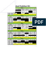 Jadwal Praktikan Filled