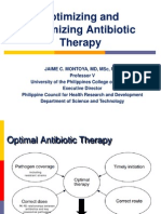Optimizing and Maximizing Antibiotic Therapy