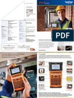 Ficha Tecnica Rotuladora Brother Modelo PT E300vp